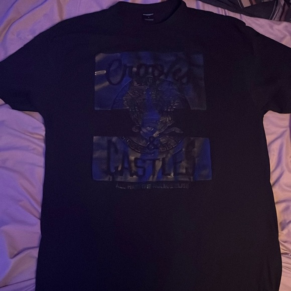 Crooks&castles 2002 all black tee, 100% cotton - Picture 1 of 5